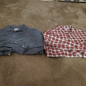 Sonoma long sleeve button down shirts